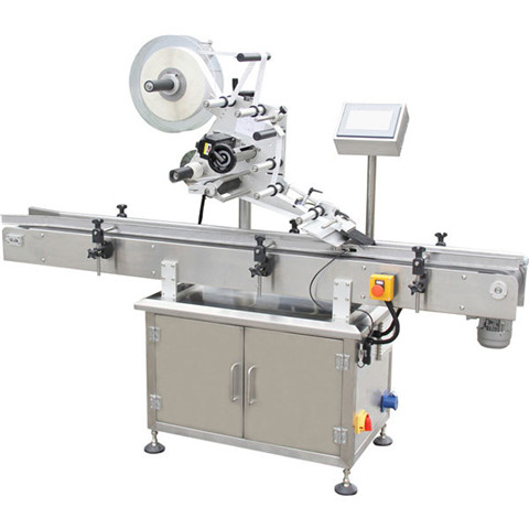 Automatyczna dwustronna płaska maszyna do etykietowania słoików