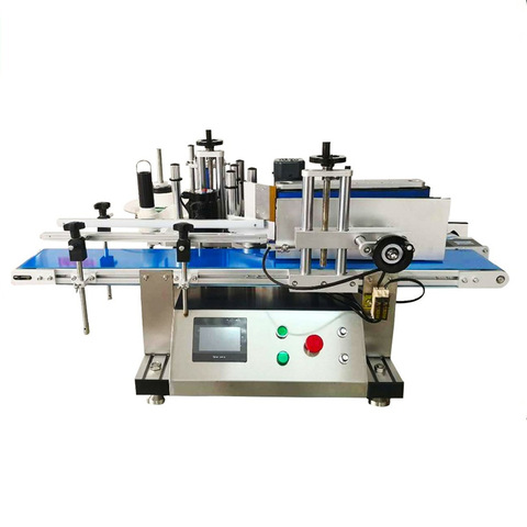 Owijana maszyna do etykietowania na kwadratowy słoik